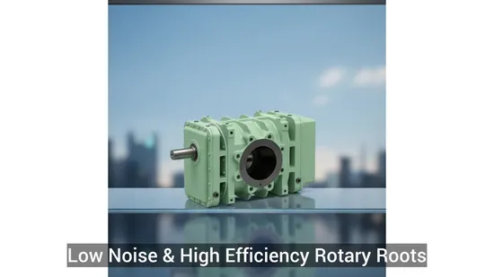 Low Noise&High Efficiency Rotary Roots Blower New Developed Series